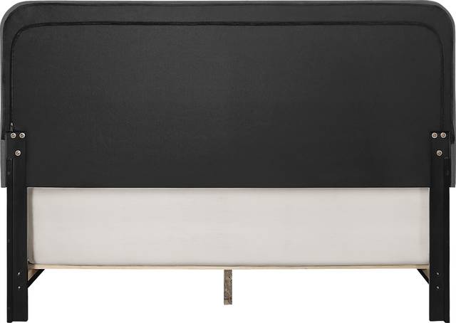 Addison Avenue Gray King Upholstered Bed - Thumbnail - Image 4