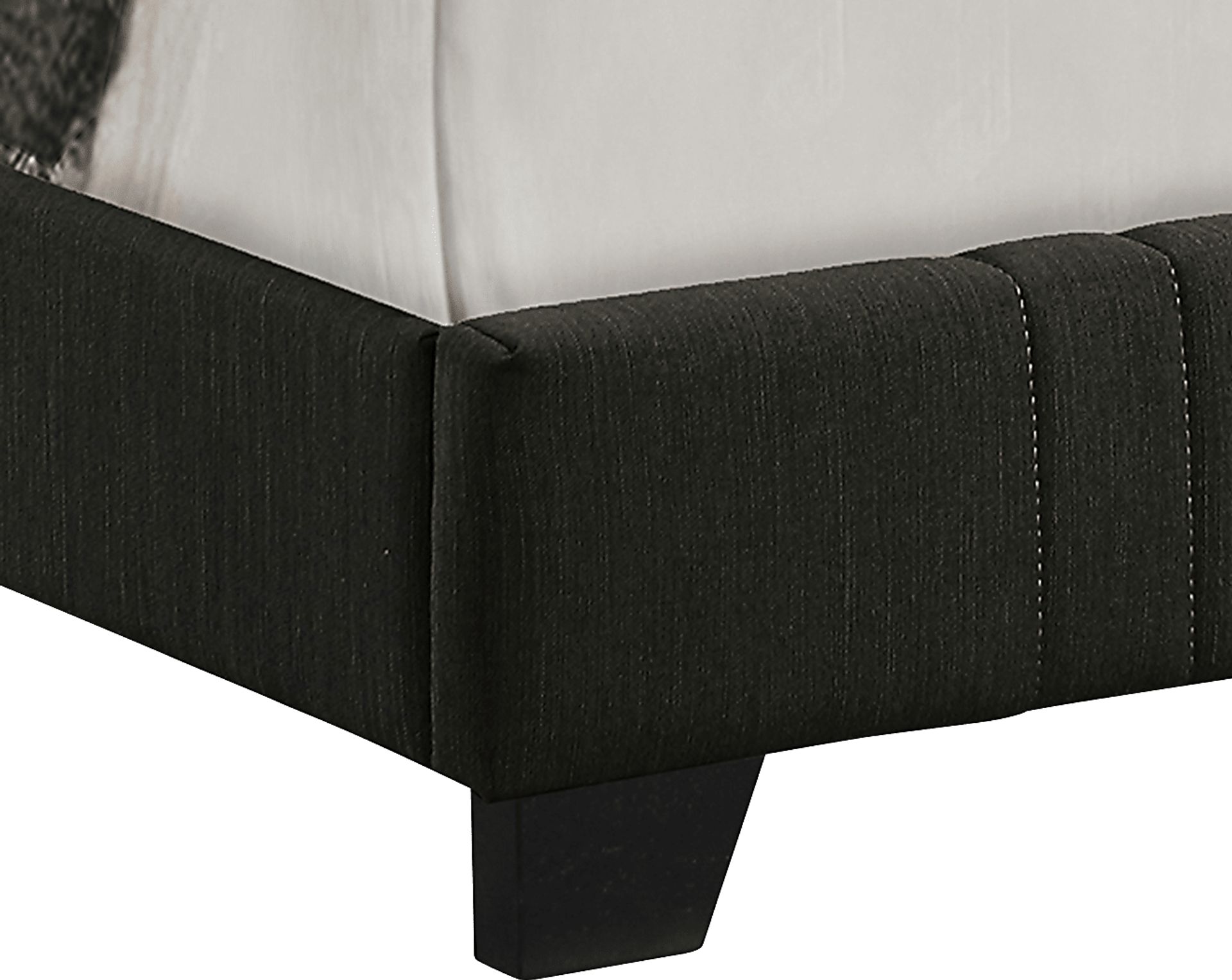 Addison Avenue Gray King Upholstered Bed - Image 6
