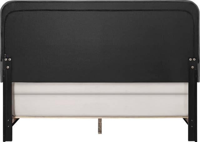 Addison Avenue Gray Queen Upholstered Bed - Thumbnail - Image 5