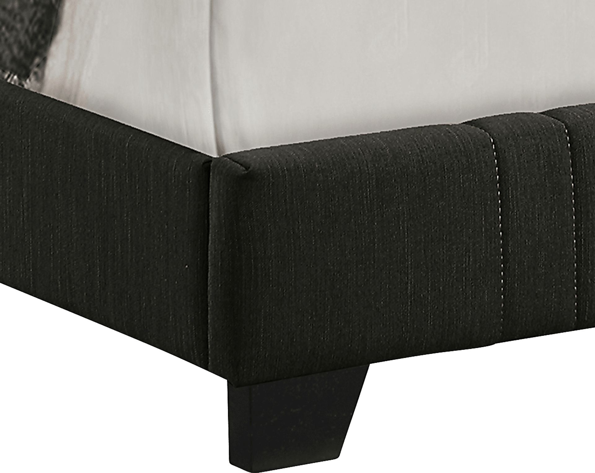 Addison Avenue Gray Queen Upholstered Bed - Image 7