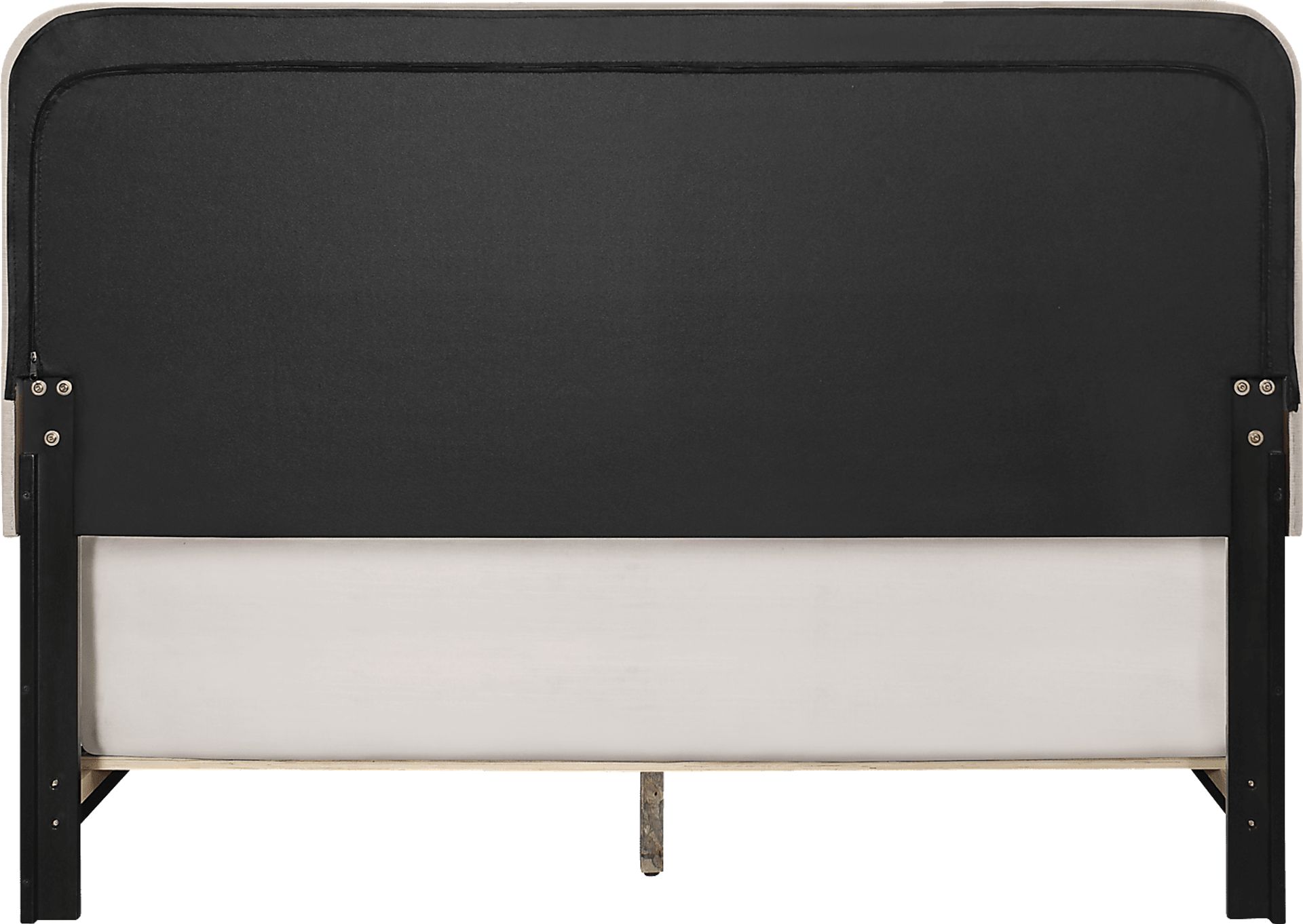 Addison Avenue Beige King Upholstered Bed - Image 4