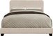 Addison Avenue Beige King Upholstered Bed