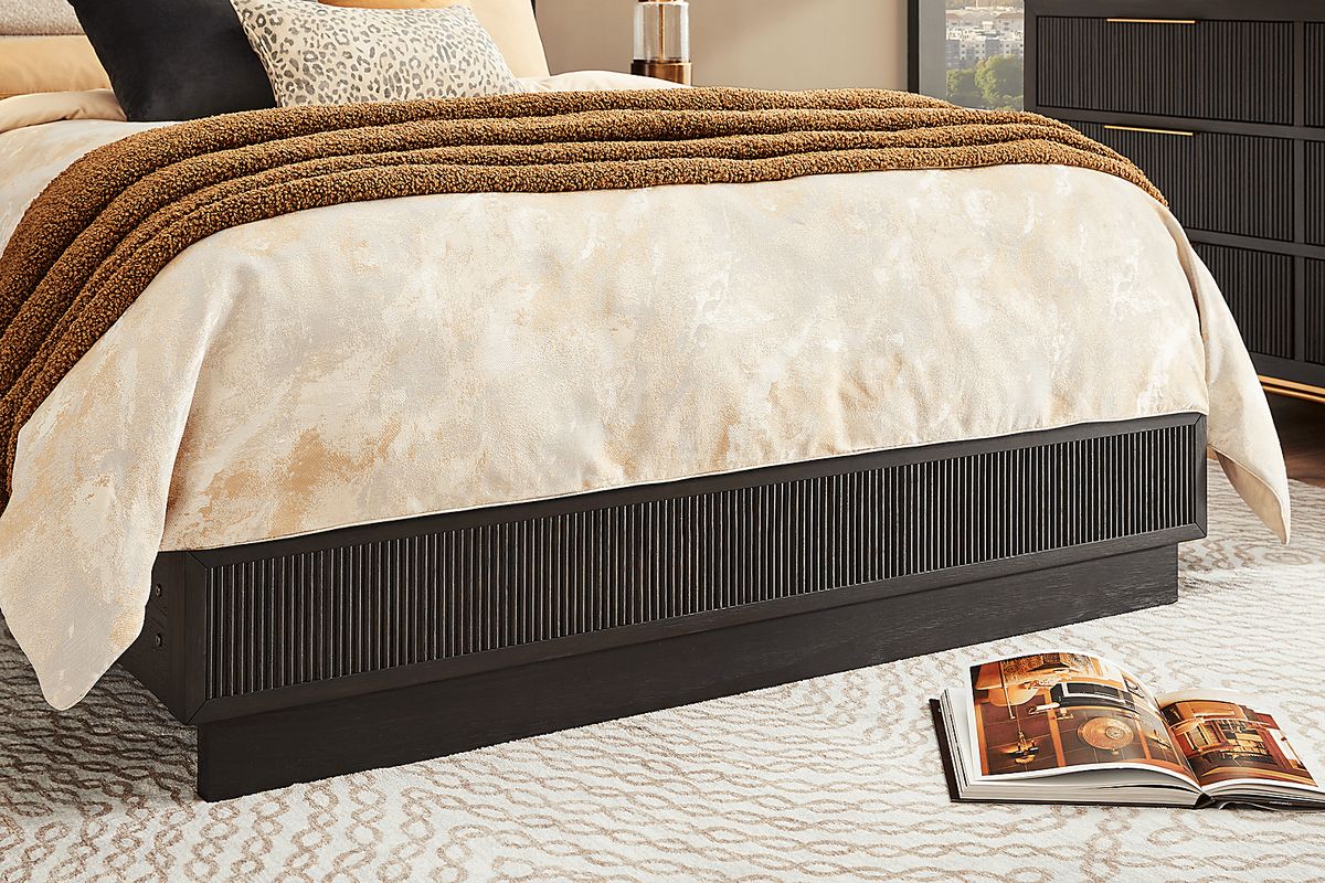 Addison Street 5 Pc Black Black,Colors Queen Bedroom Set With 3 Pc ...
