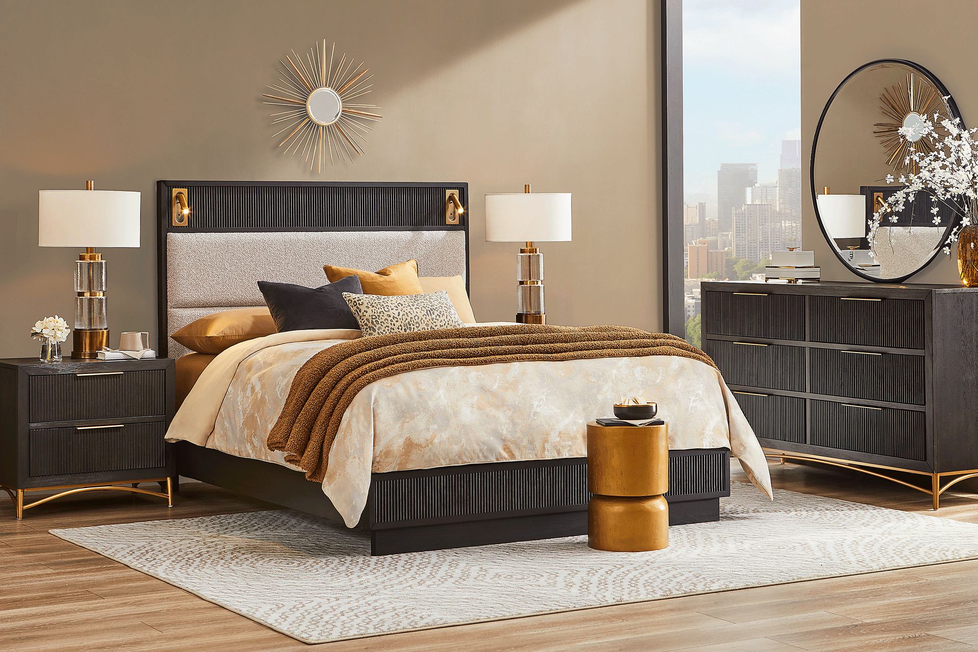 Addison Street 3 Pc Black Queen Bed - Image 2