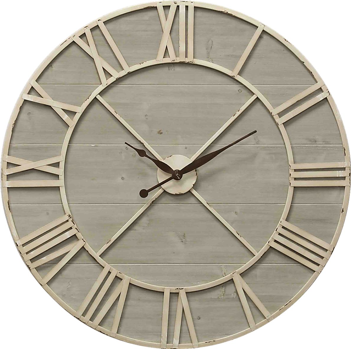 Addleston Ivory Wall Clock