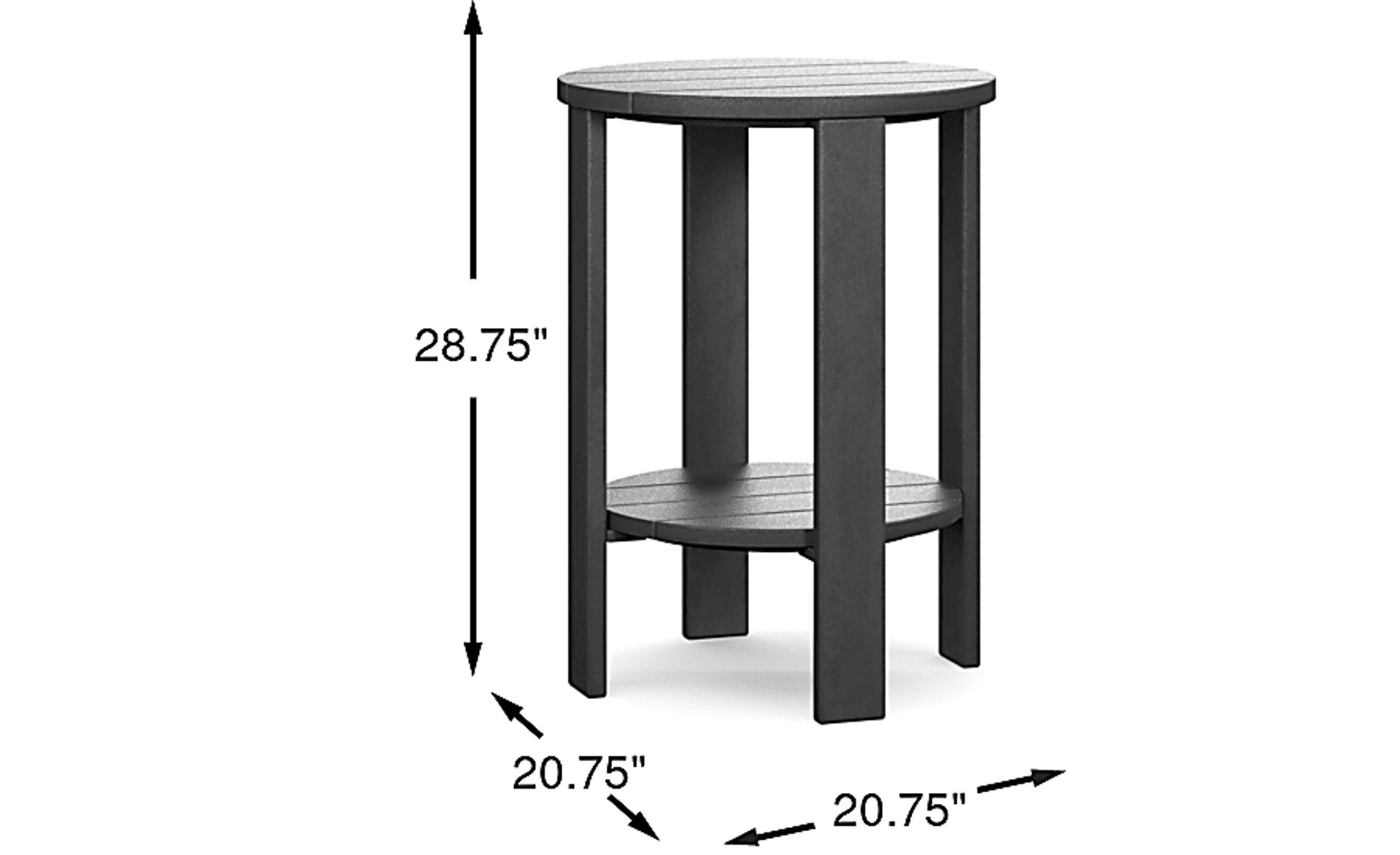Dimension Image. Please refer to the Dimension Tab on this page for dimension details.