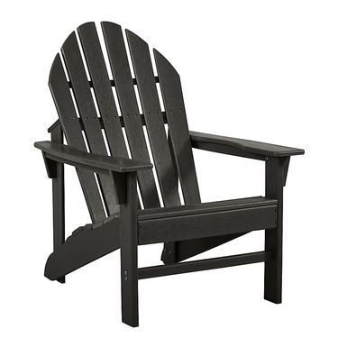 Addy Black Outdoor Adirondack Chair