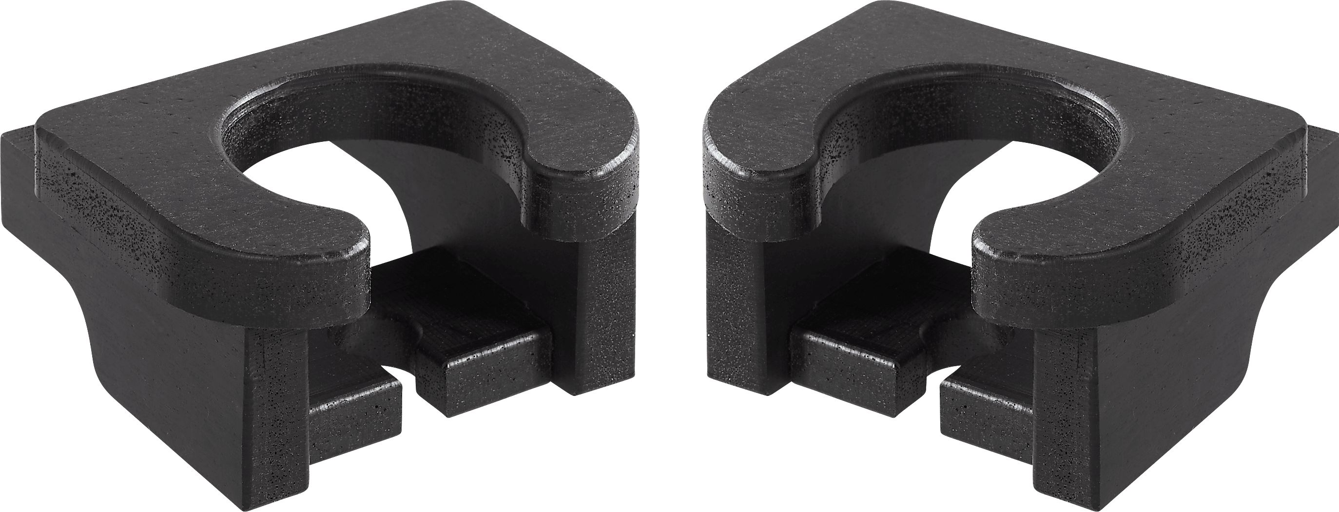 Addy Black Outdoor Cup Holder, Set of 2