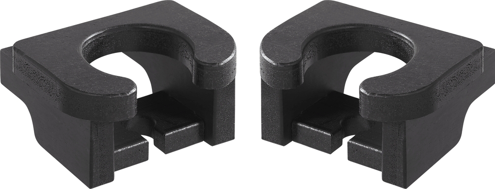 Addy Black Outdoor Cup Holder, Set of 2