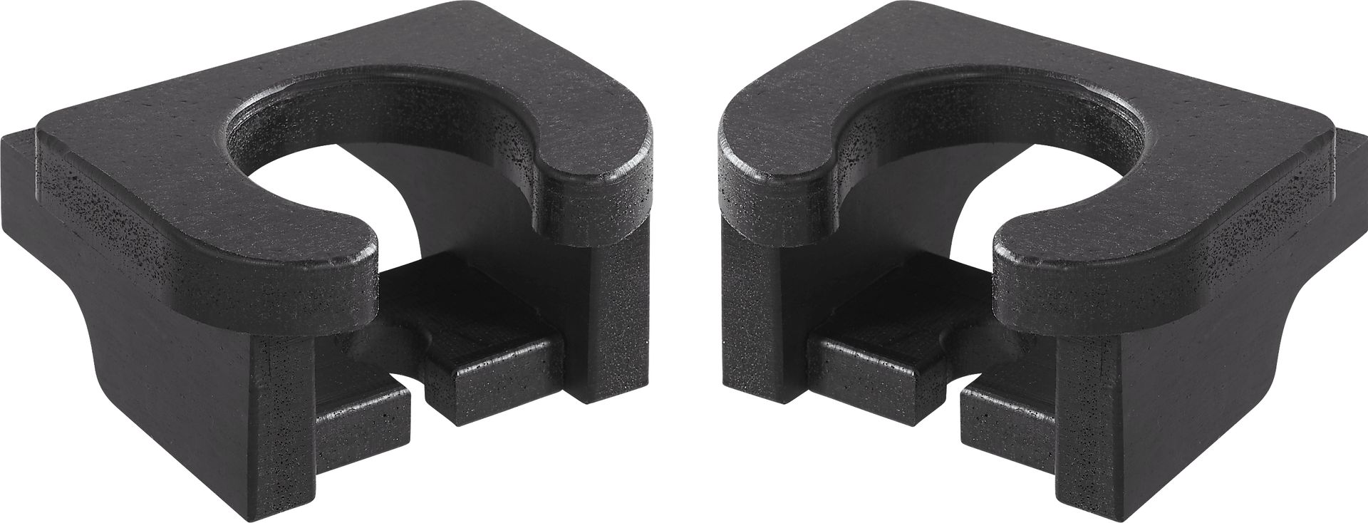 Addy Black Outdoor Cup Holder, Set of 2 - Image 1