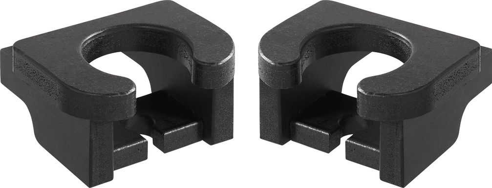 Addy Black Outdoor Cup Holder, Set of 2