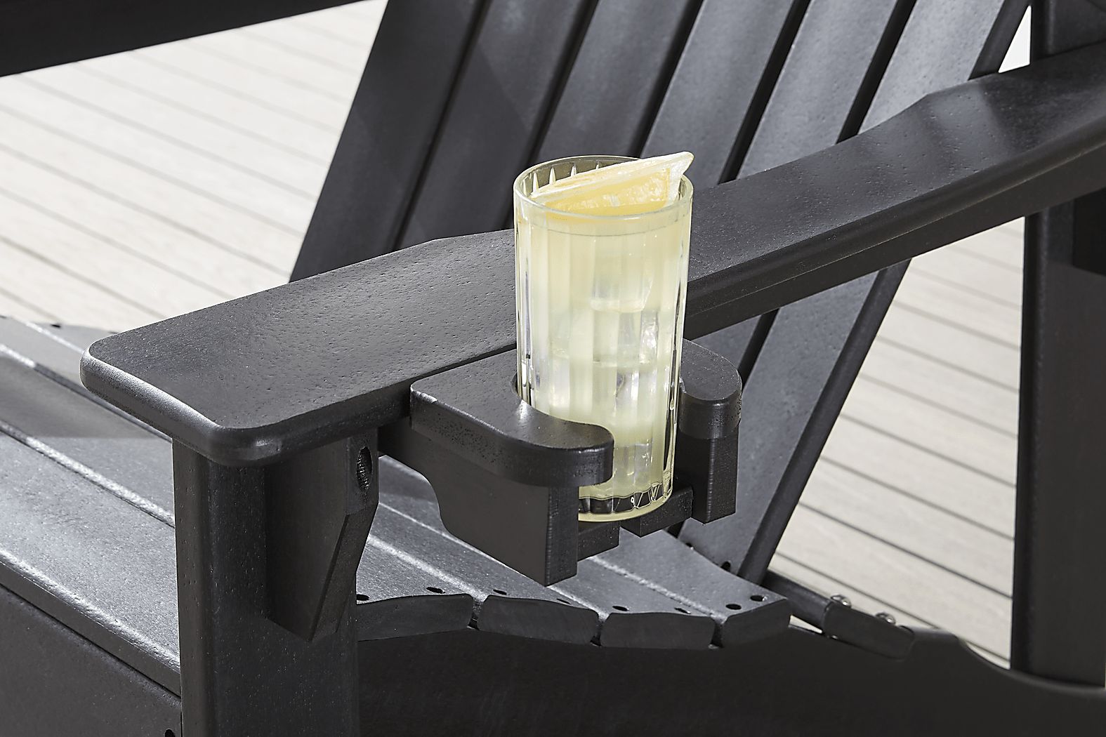 Addy Black Outdoor Cup Holder - Thumbnail 3