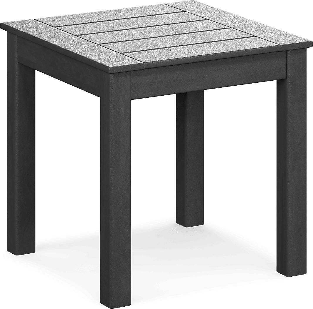 Addy Black Outdoor End Table Rooms To Go