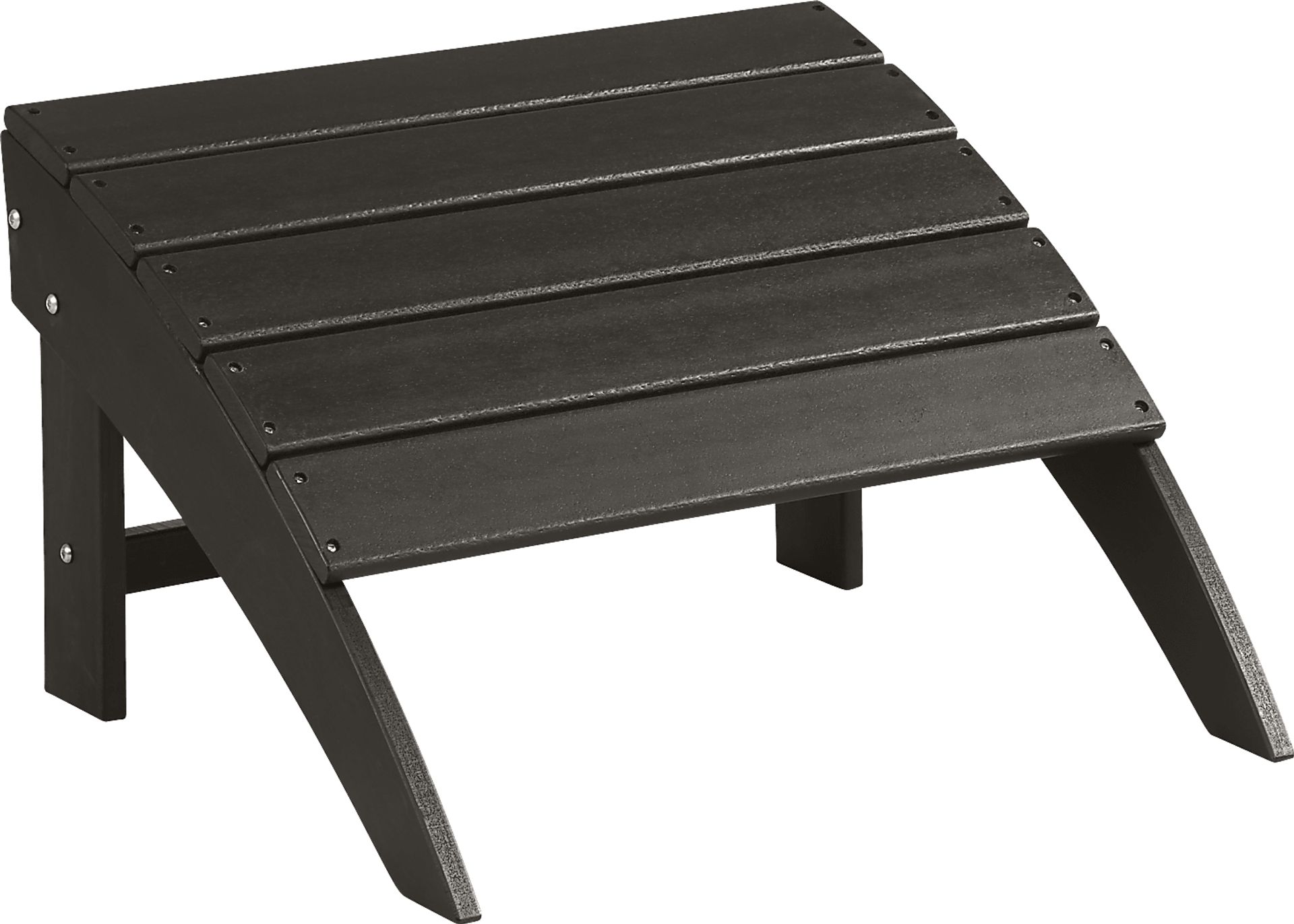 Addy Black Outdoor Footrest - Image 1