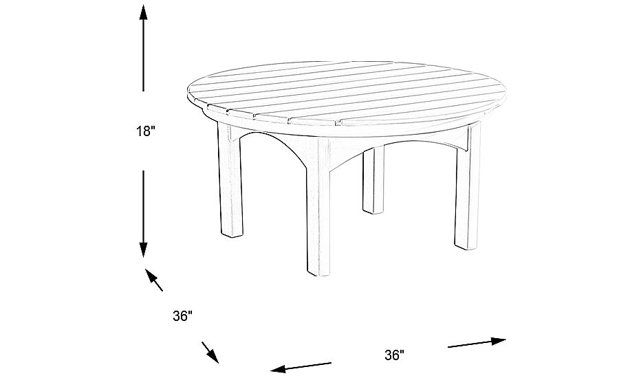 Addy Black Round Outdoor Cocktail Table Rooms To Go