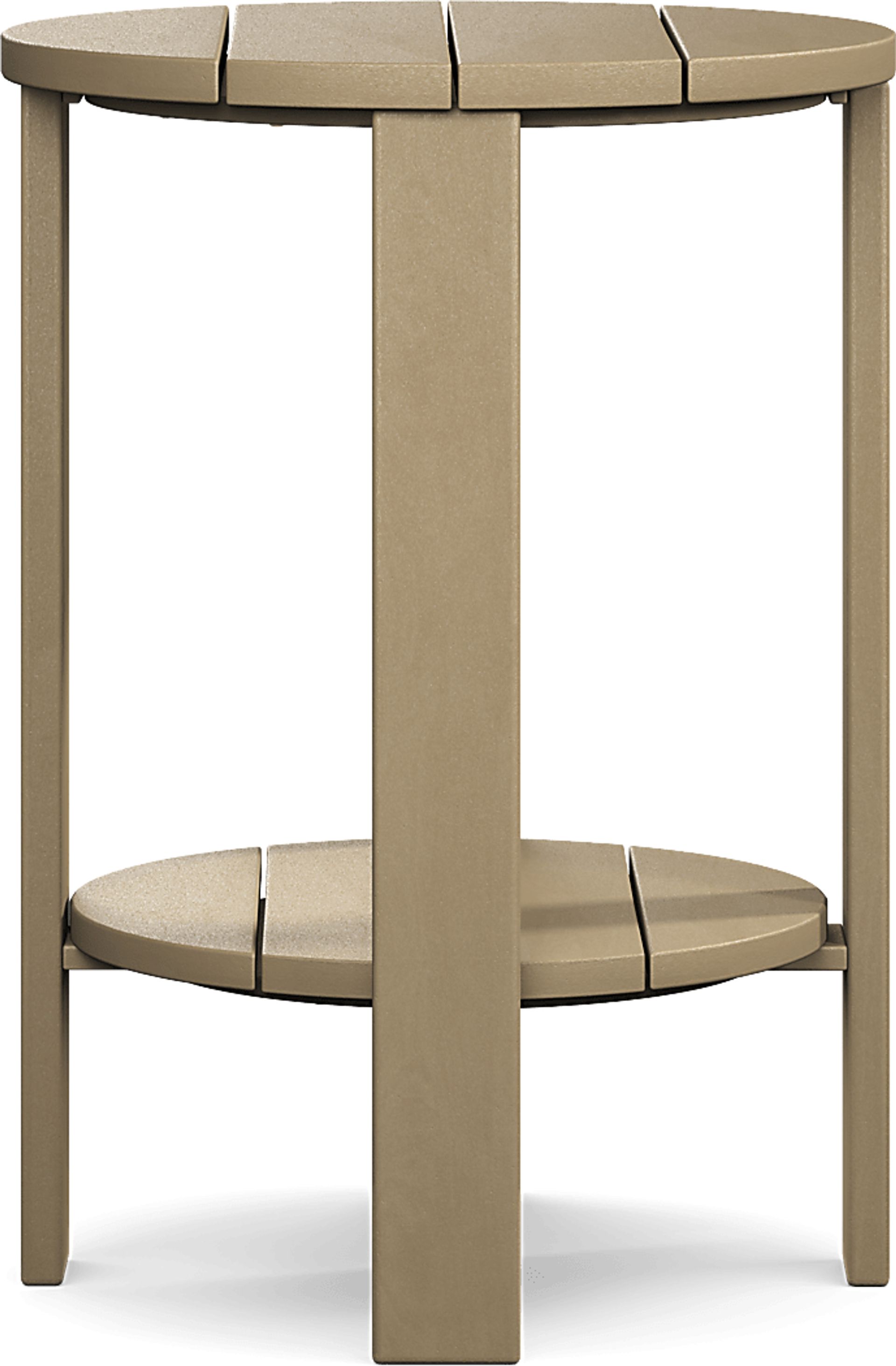 Addy Brown Outdoor Balcony Side Table - Image 3