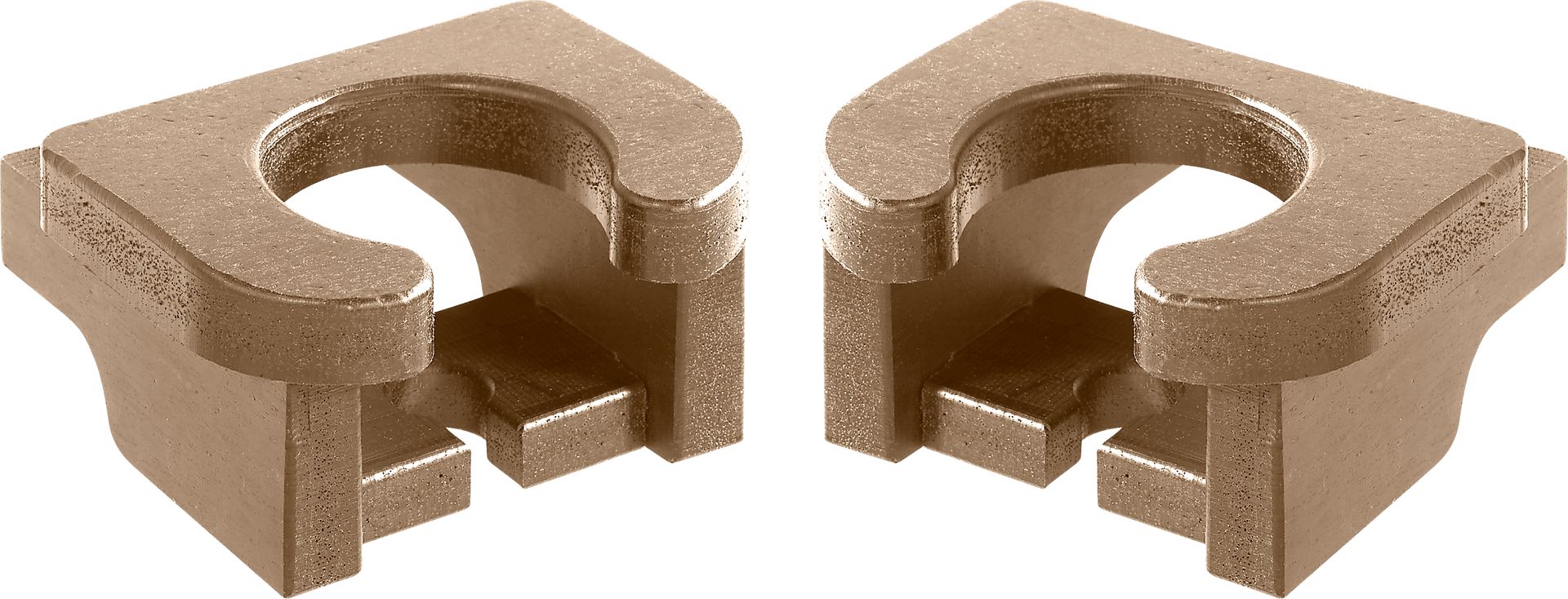 Addy Brown Outdoor Cup Holder, Set of 2 - Image 1