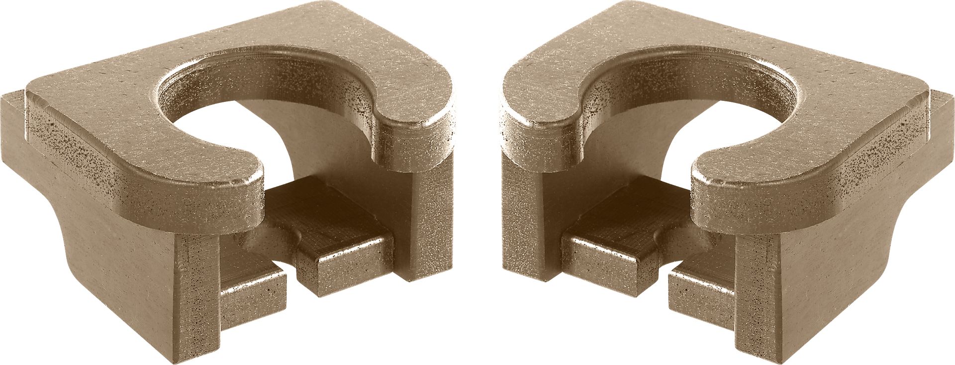 Addy Brown Outdoor Cup Holder, Set of 2 - Image 1