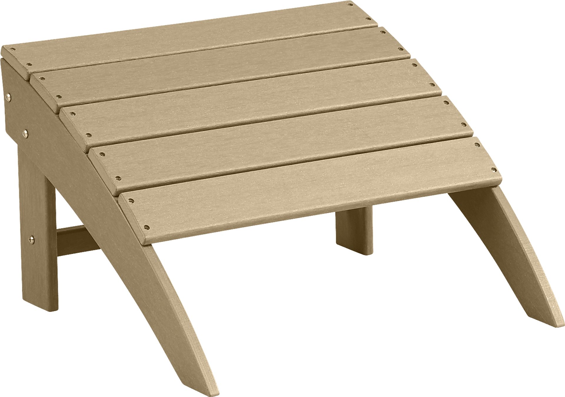 Addy Brown Outdoor Footrest - Image 1
