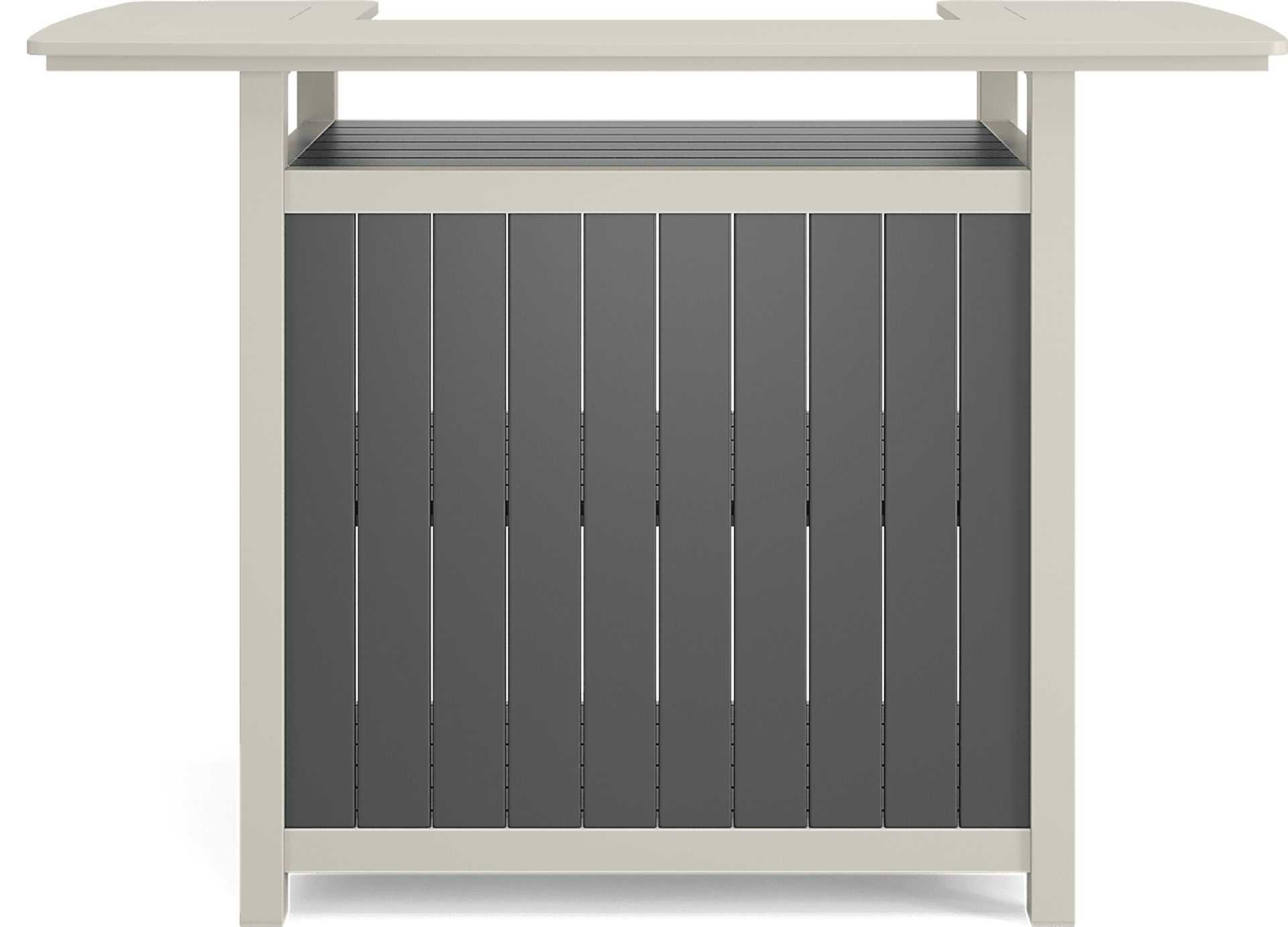 Addy Gray Outdoor Bar Table - Image 3