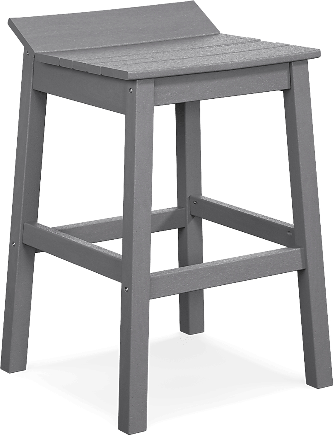 Addy Gray Outdoor Barstool