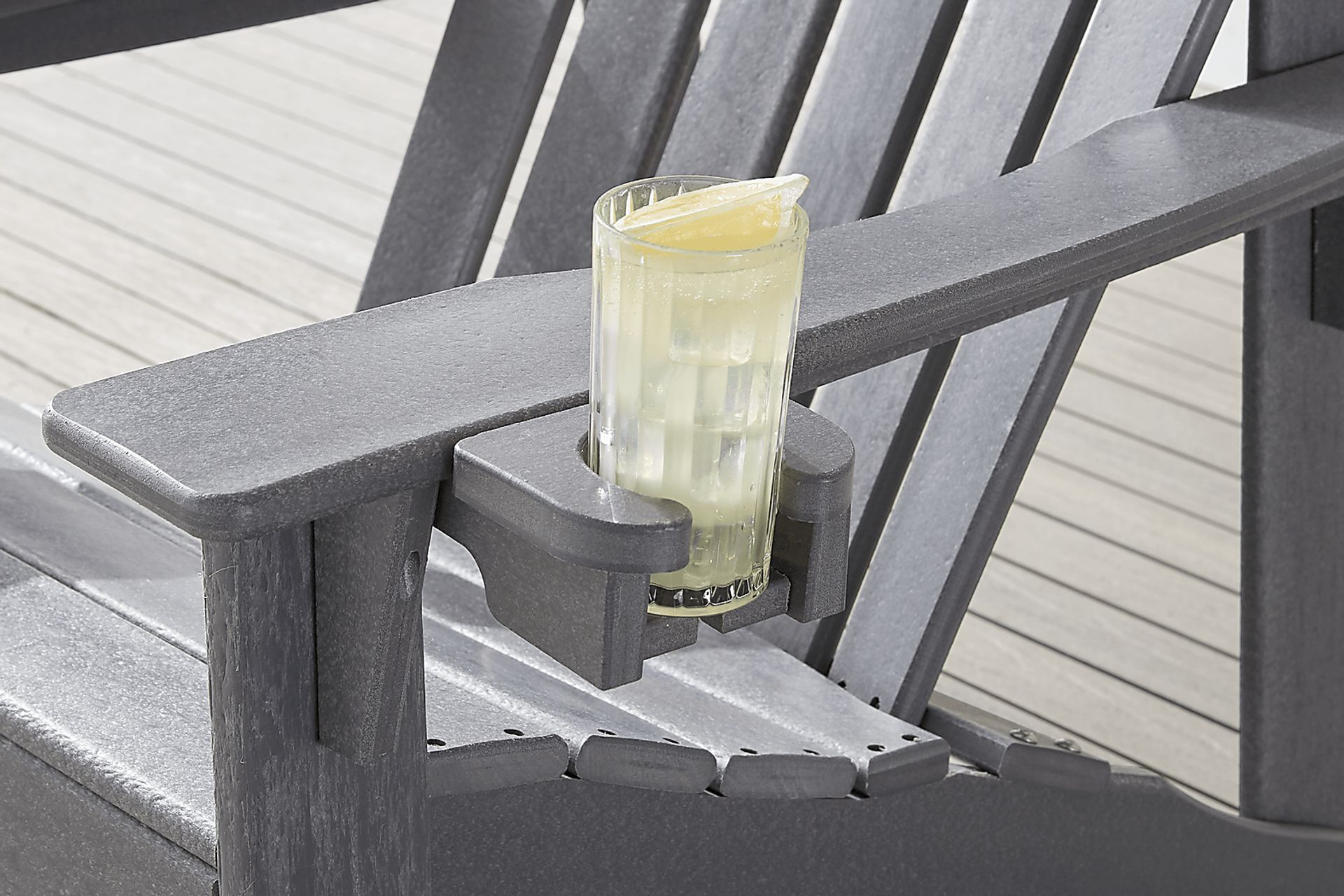 Addy Gray Outdoor Cup Holder - Image 3