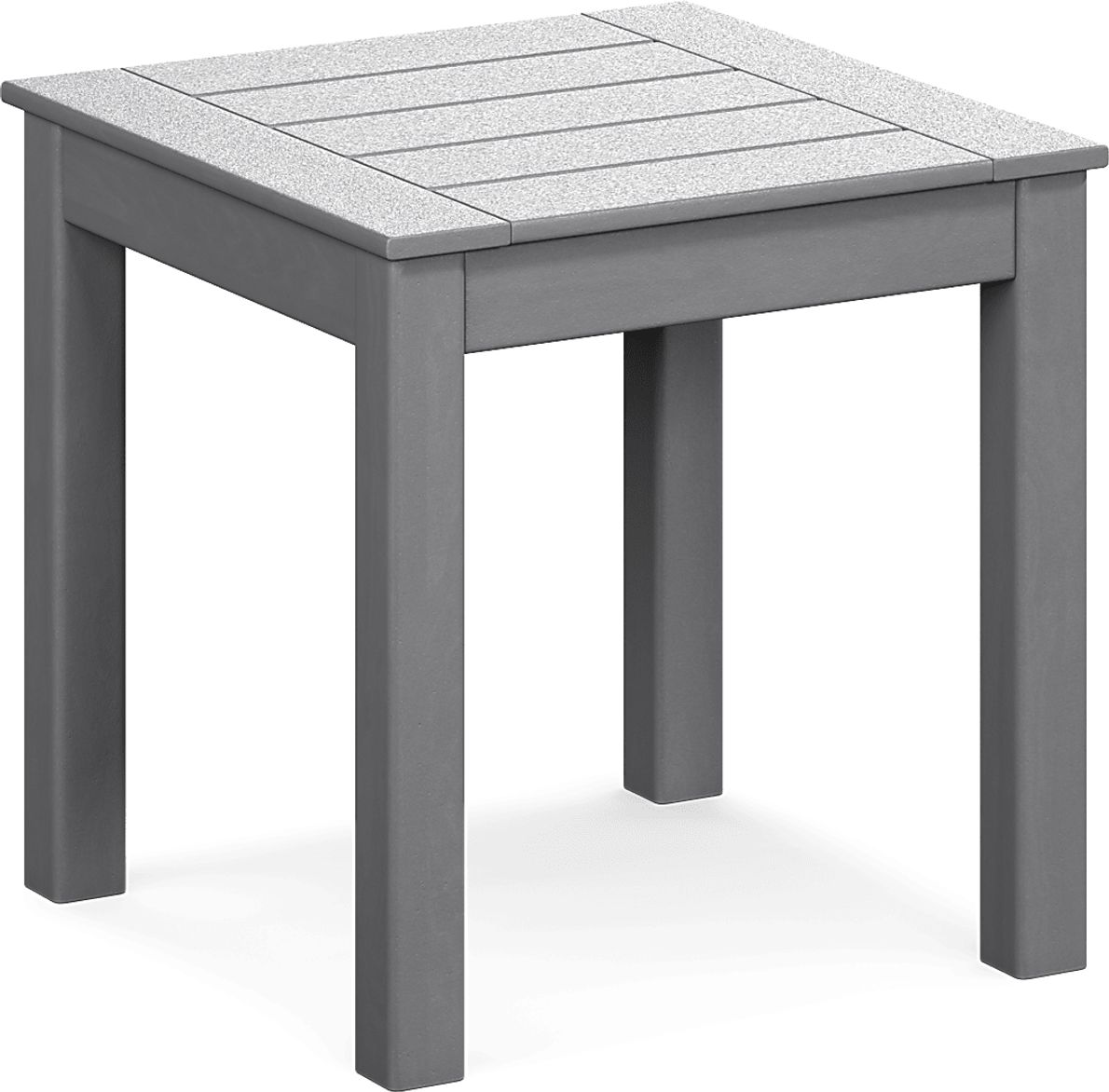Addy Gray Outdoor End Table