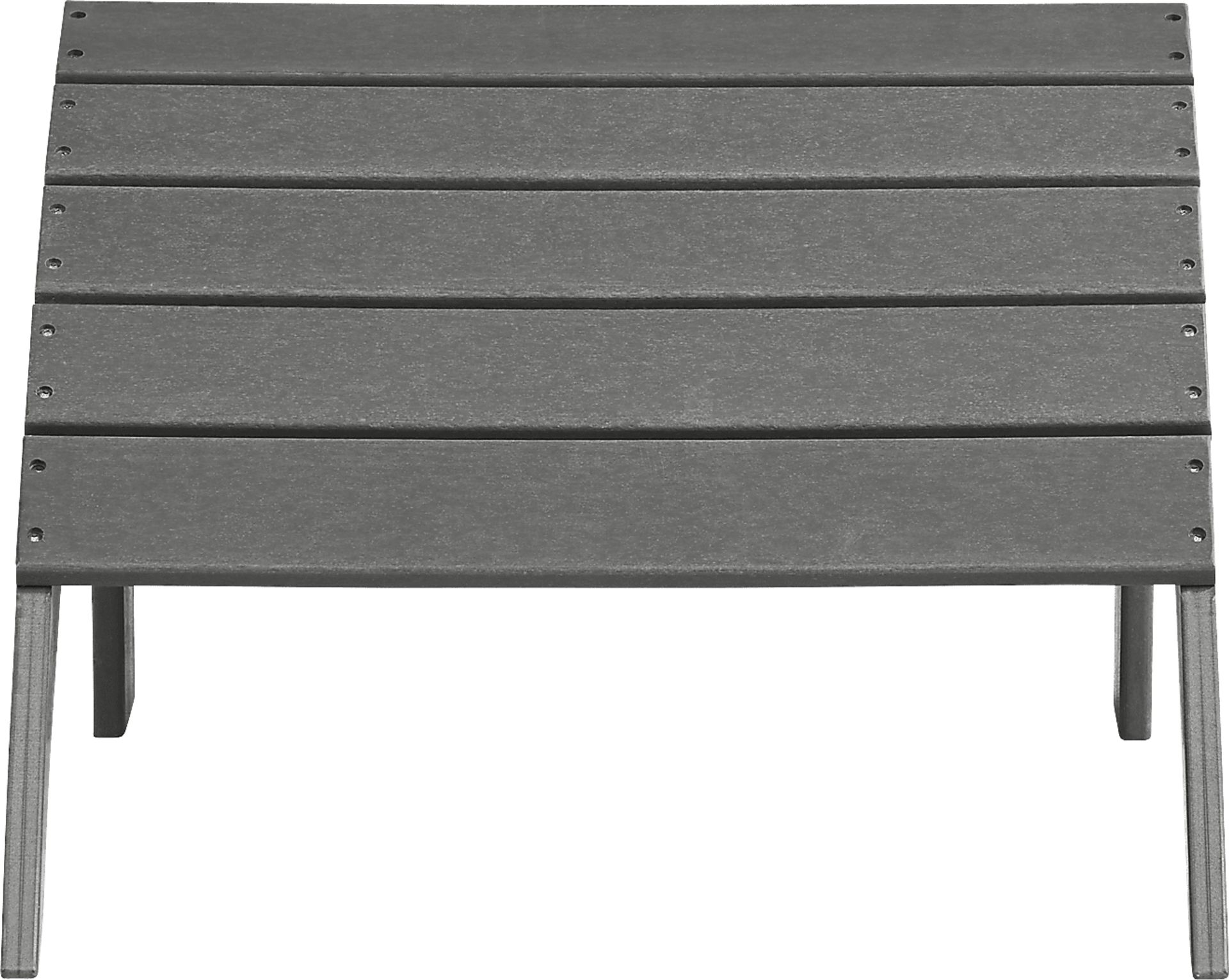Addy Gray Outdoor Footrest - Image 2