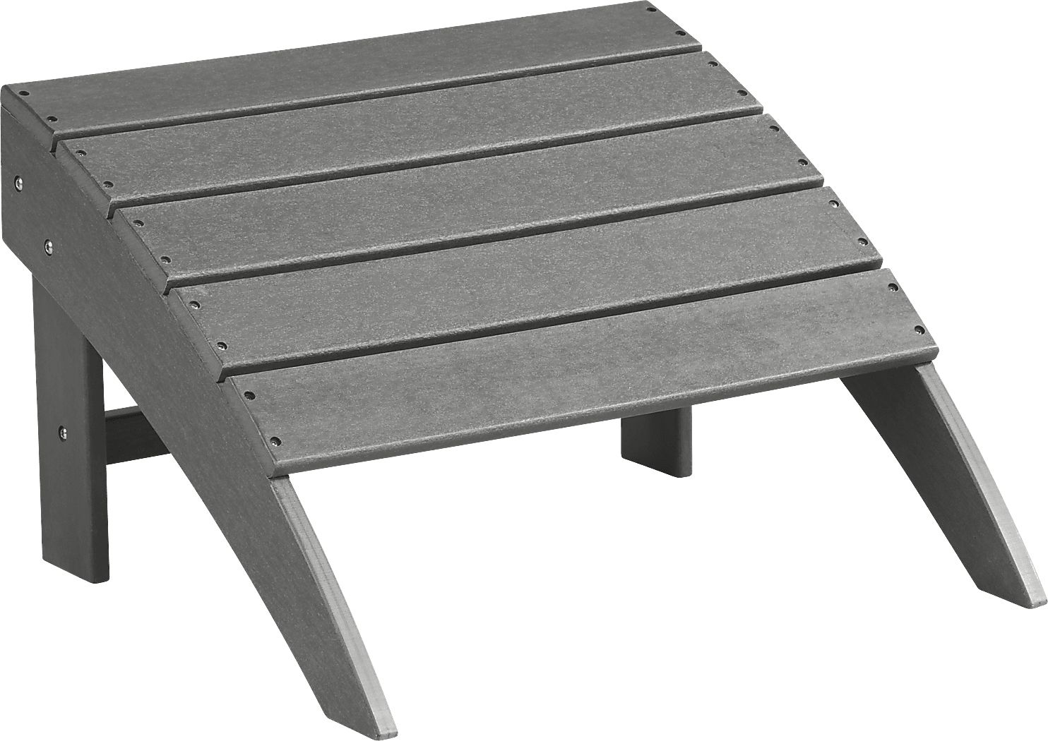 Addy Gray Outdoor Footrest