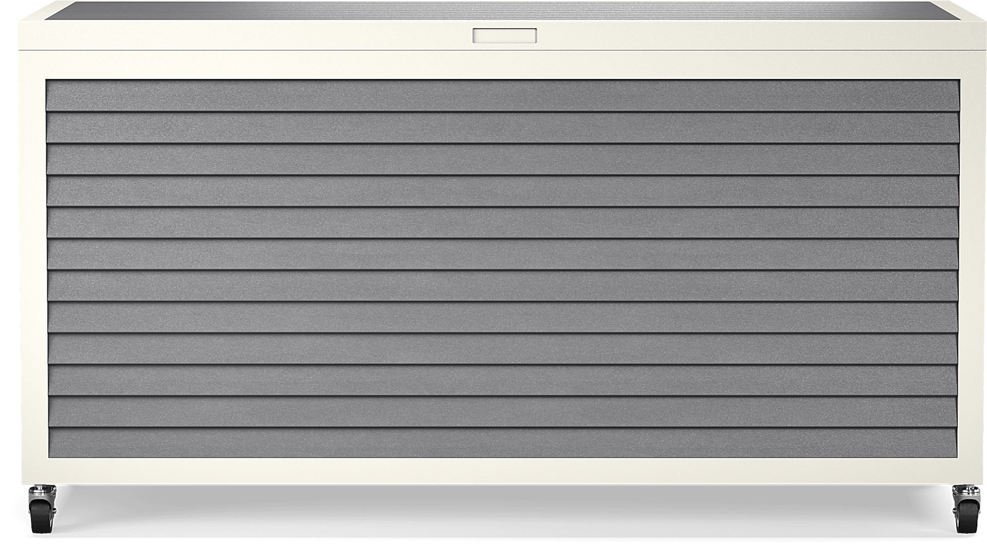 Addy Gray Outdoor Storage Box - Image 2