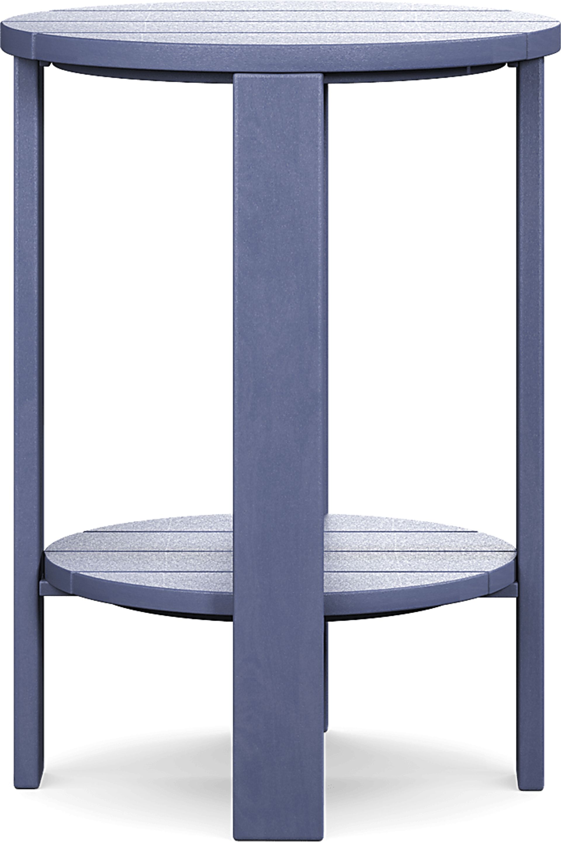 Addy Navy Outdoor Balcony Side Table - Image 2