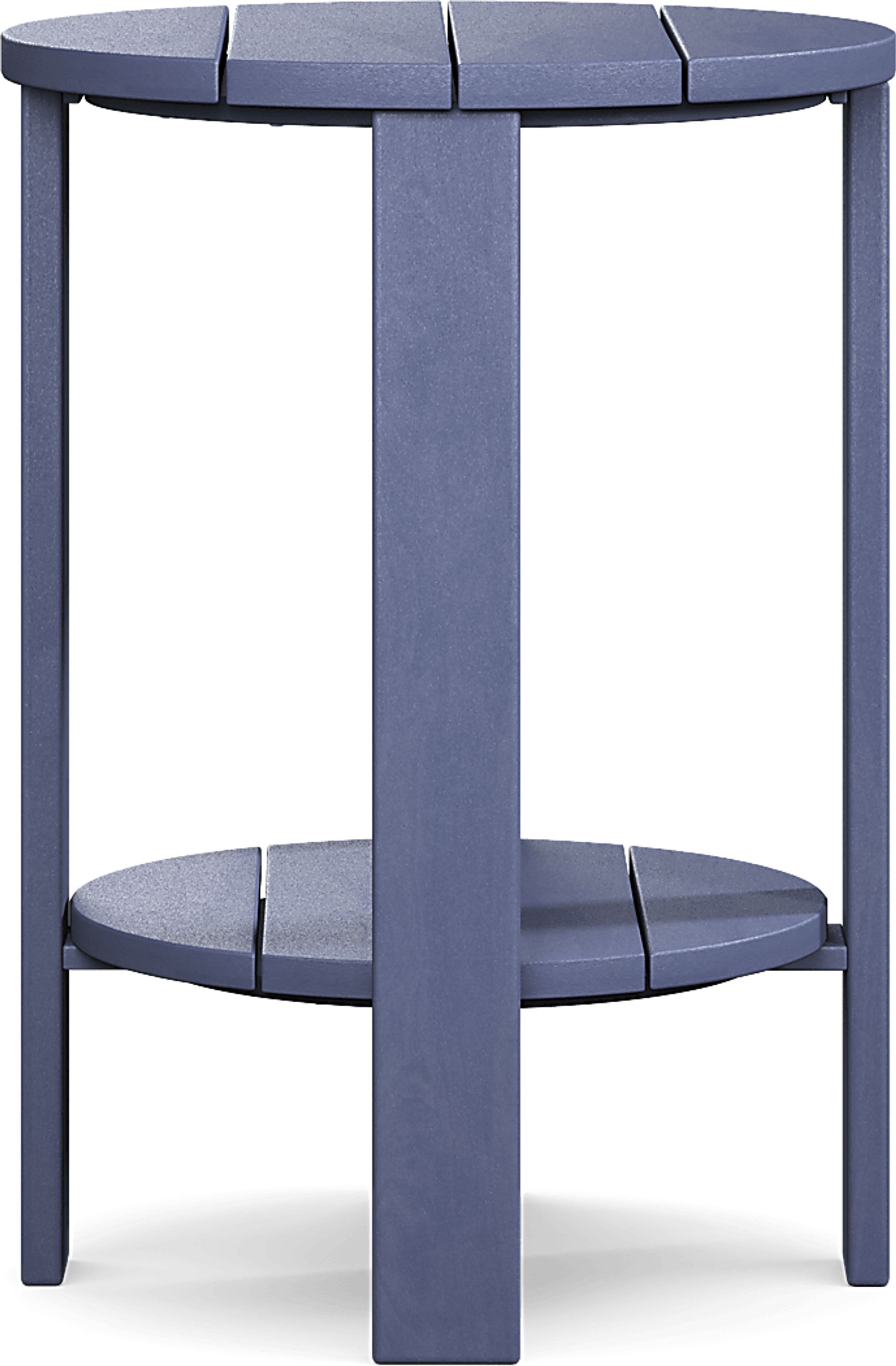 Addy Navy Outdoor Balcony Side Table - Image 3