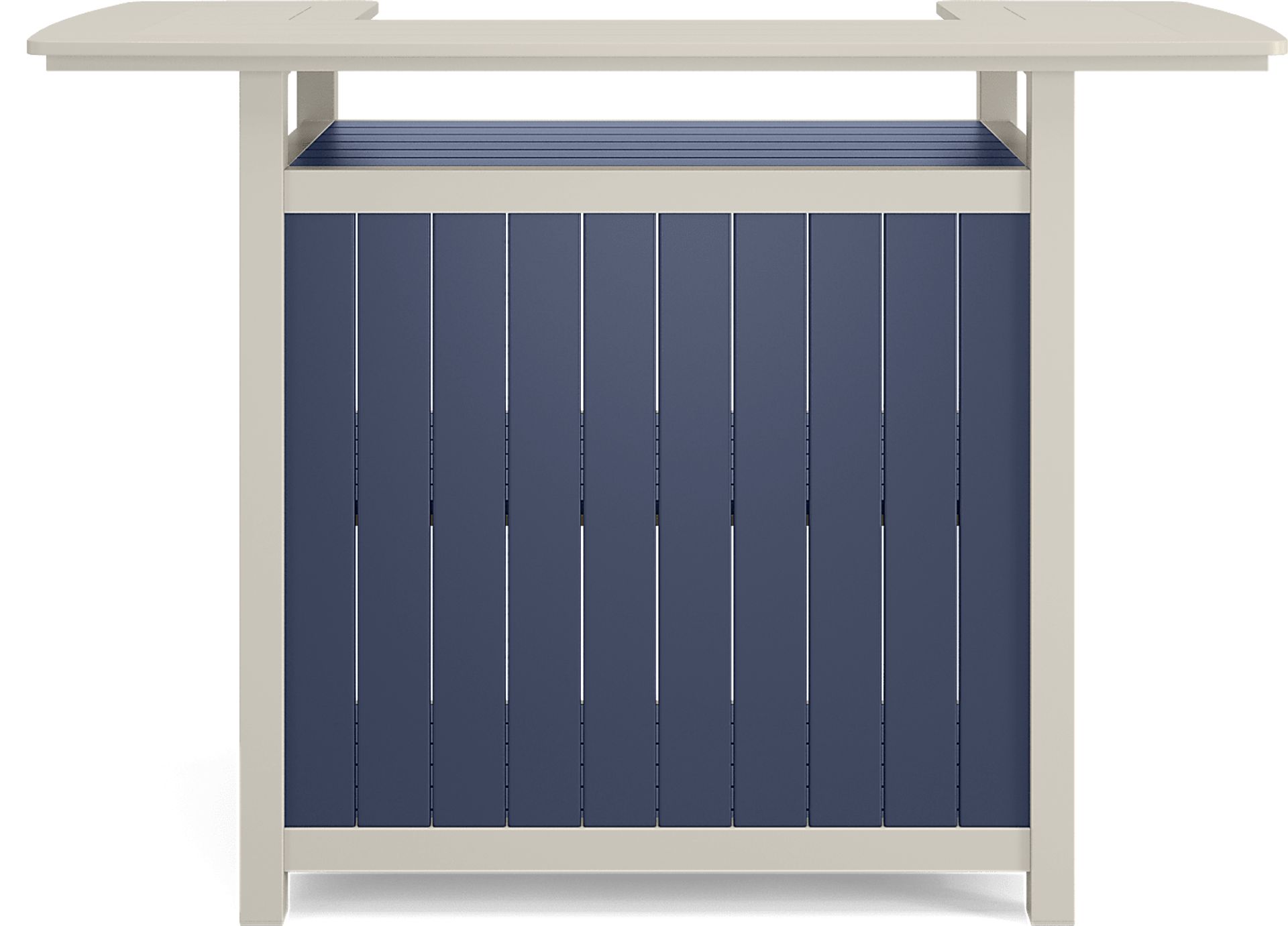 Addy Navy Outdoor Bar Table - Image 3
