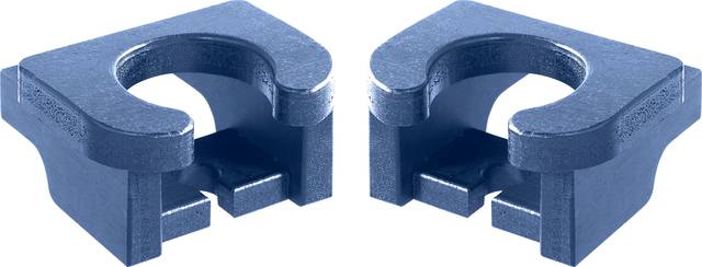Addy Navy Outdoor Cup Holder, Set of 2 - Thumbnail - Image 1