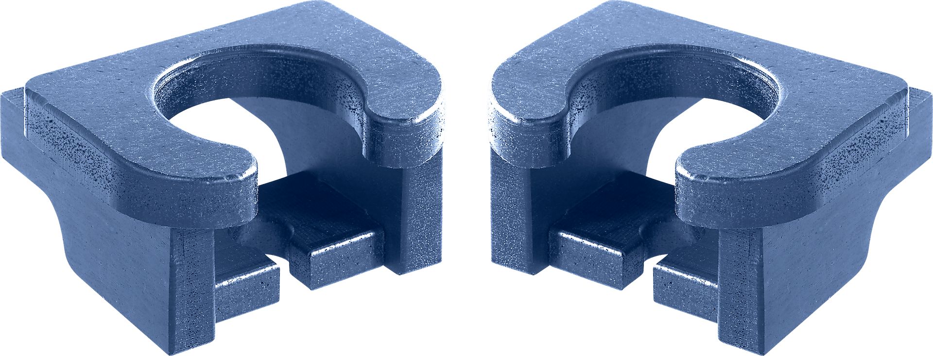 Addy Navy Outdoor Cup Holder, Set of 2 - Image 1