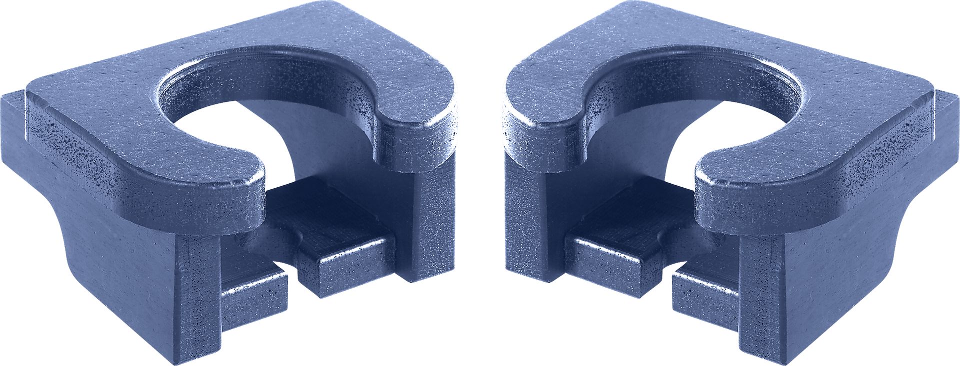 Addy Navy Outdoor Cup Holder, Set of 2 - Image 1