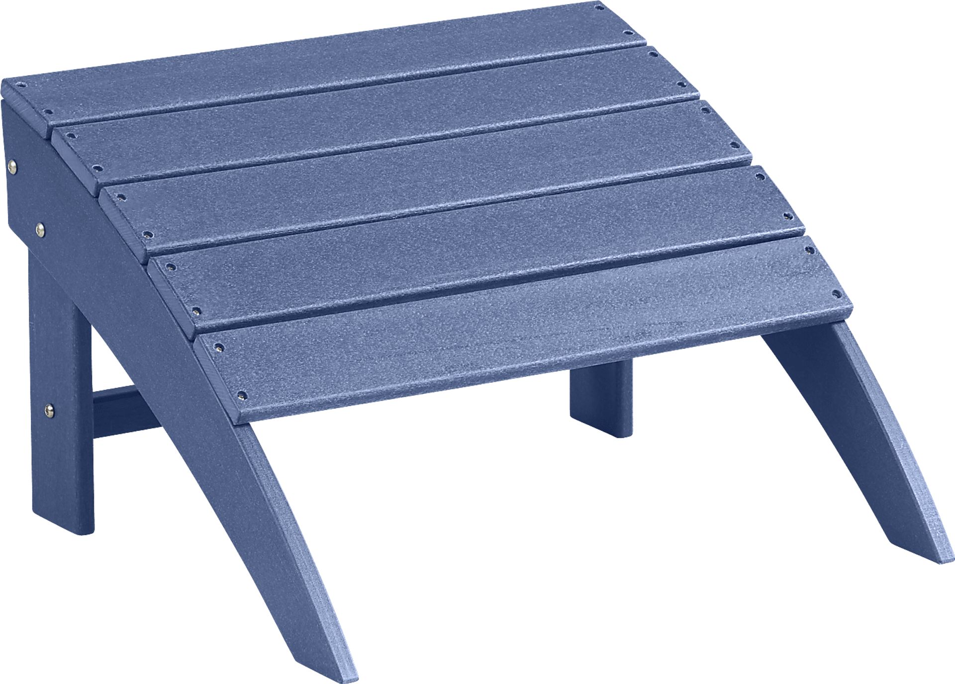 Addy Navy Outdoor Footrest - Image 1