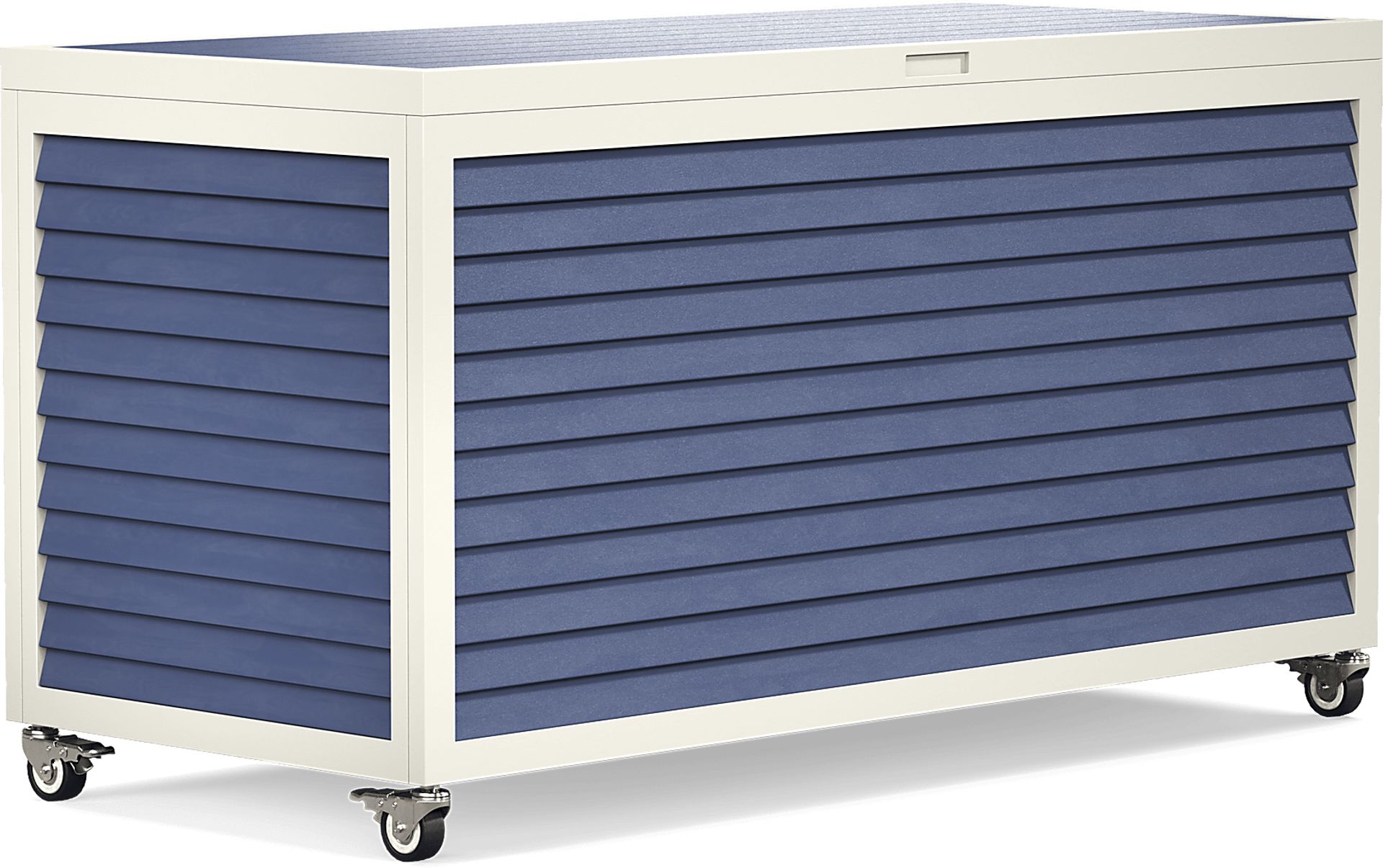Addy Navy Outdoor Storage Box - Image 1