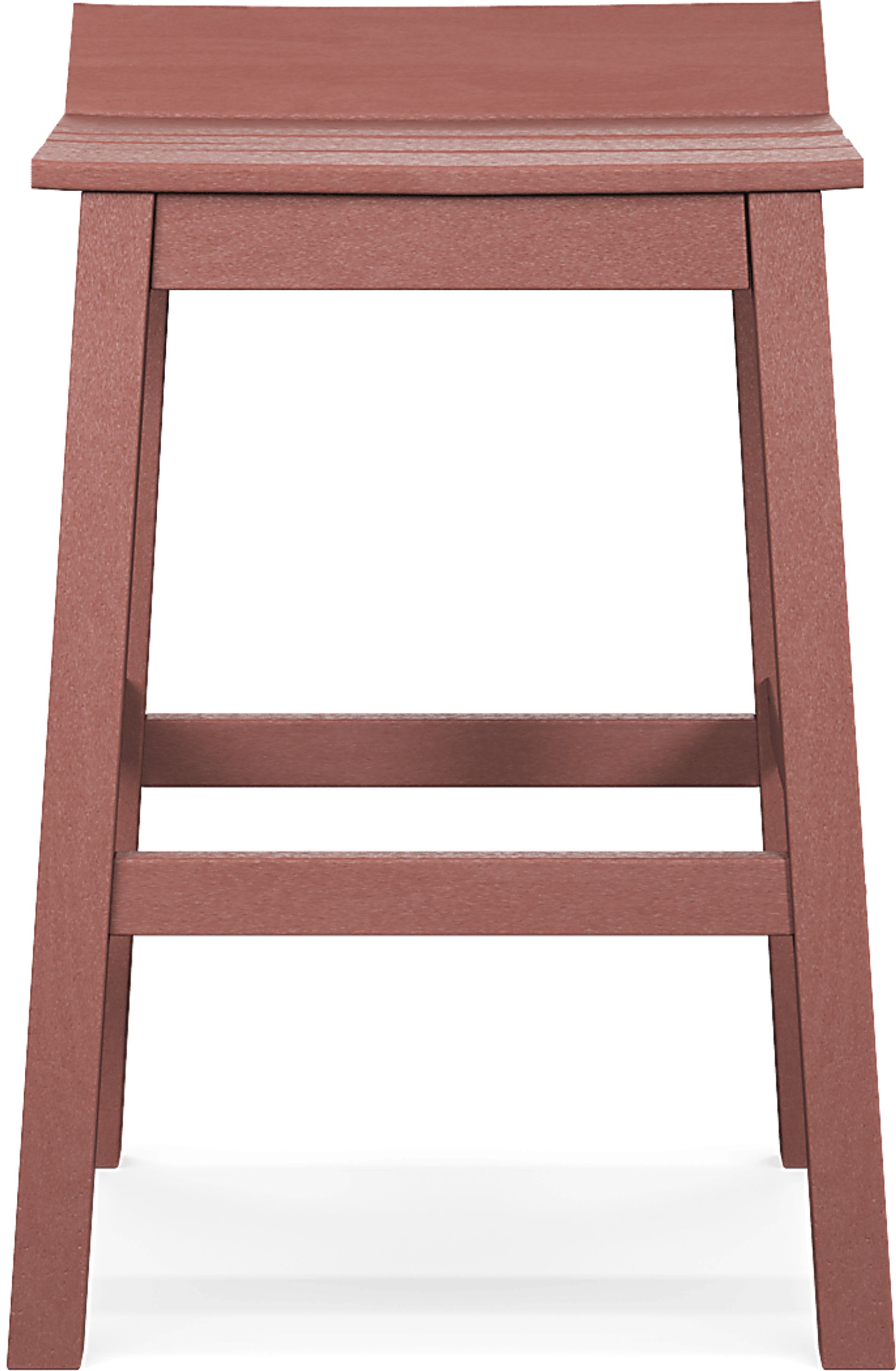 Addy White 5 Pc Outdoor Bar Dining Room with Red Barstools - Image 8