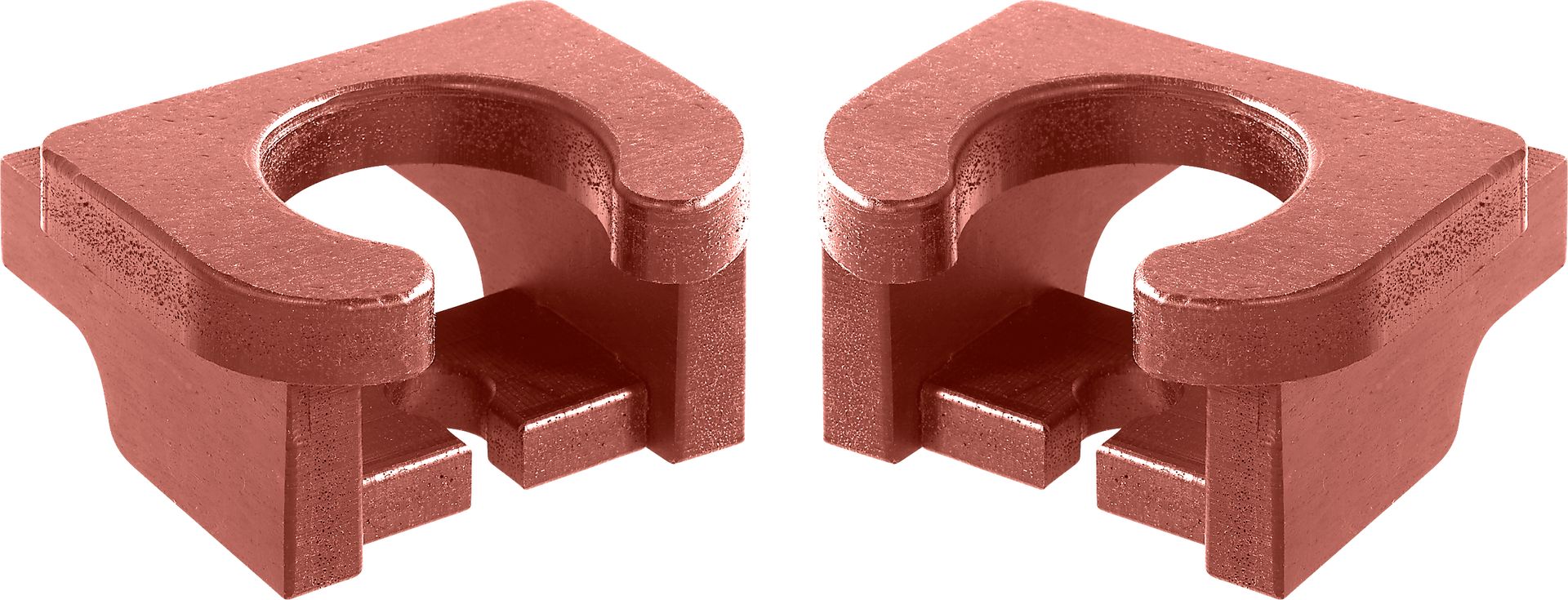 Addy Red Outdoor Cup Holder, Set of 2 - Image 1