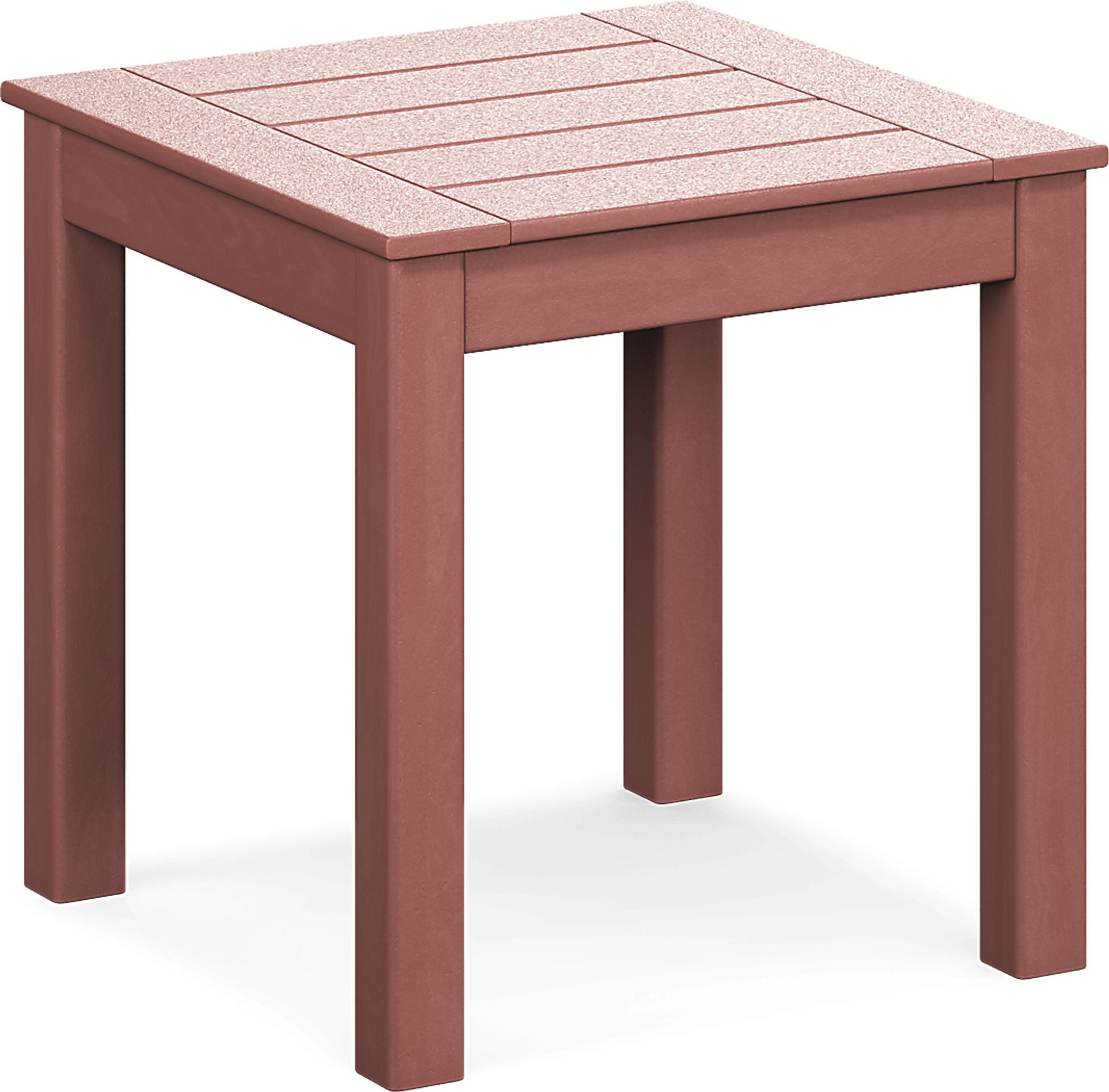 Addy Red Outdoor End Table - Image 1
