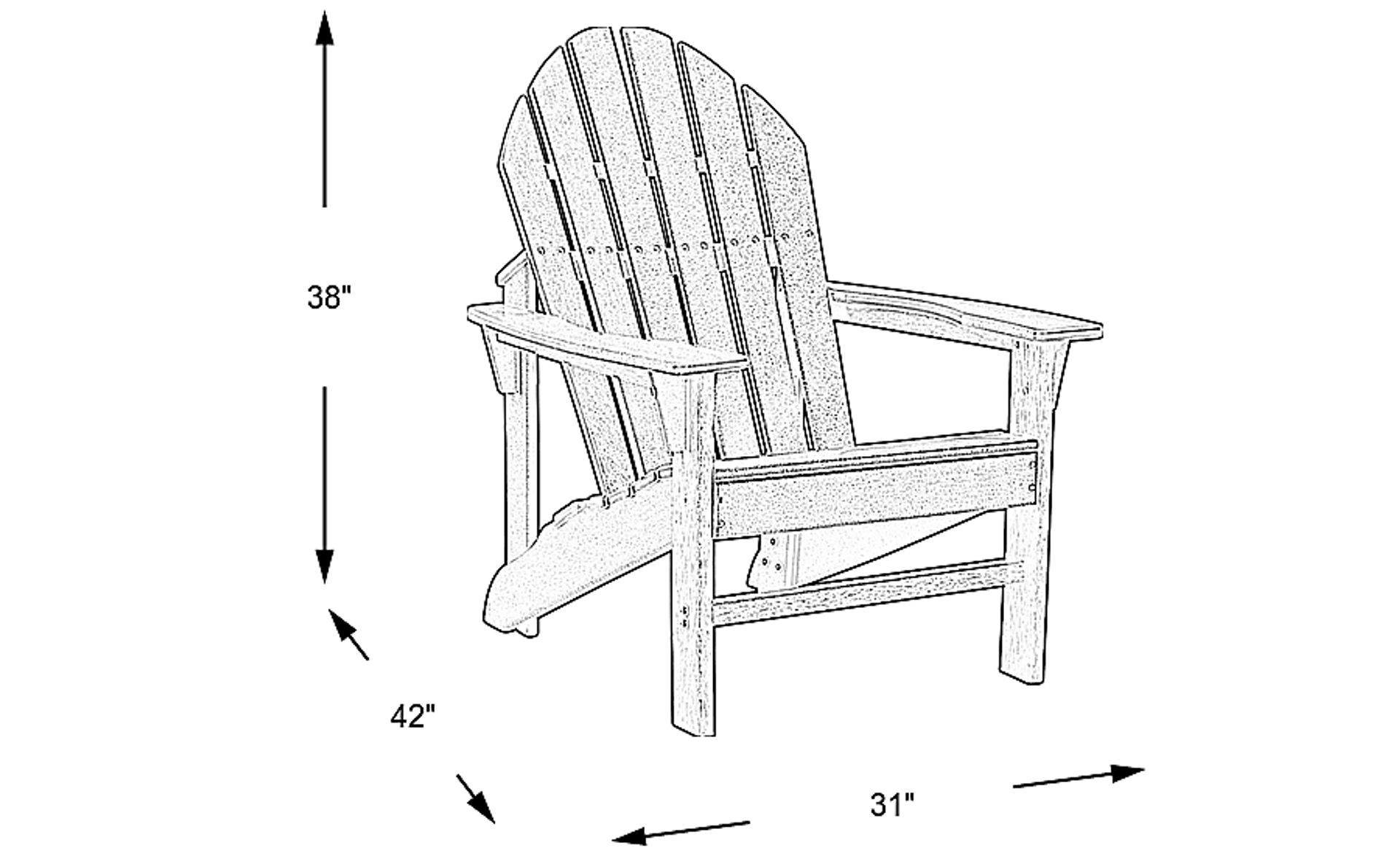 Dimension Image. Please refer to the Dimension Tab on this page for dimension details.