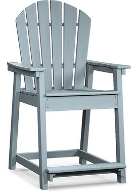 Addy Sky Outdoor Balcony Adirondack Stool