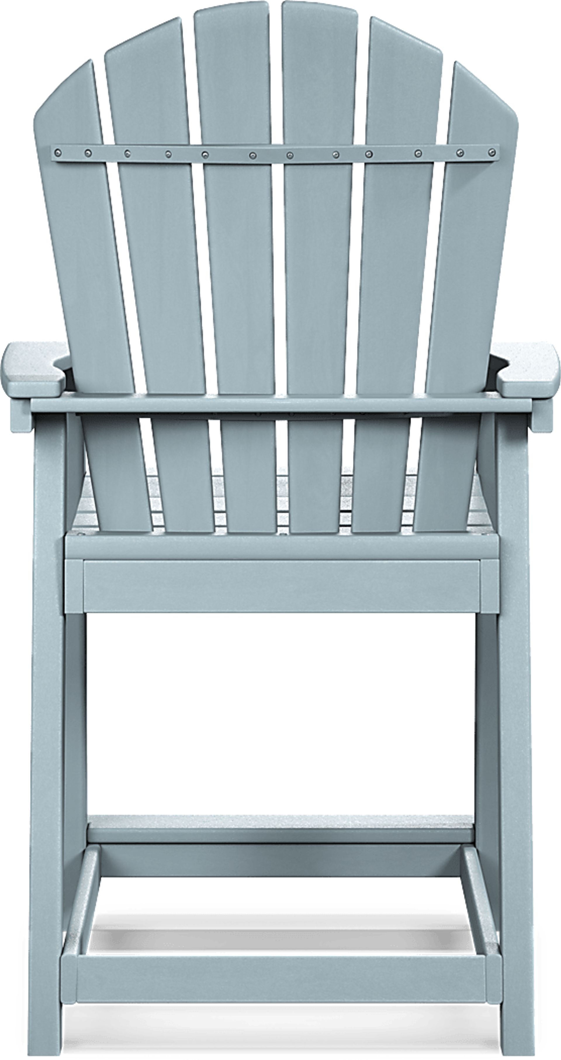 Addy Sky Outdoor Balcony Adirondack Stool - Image 4