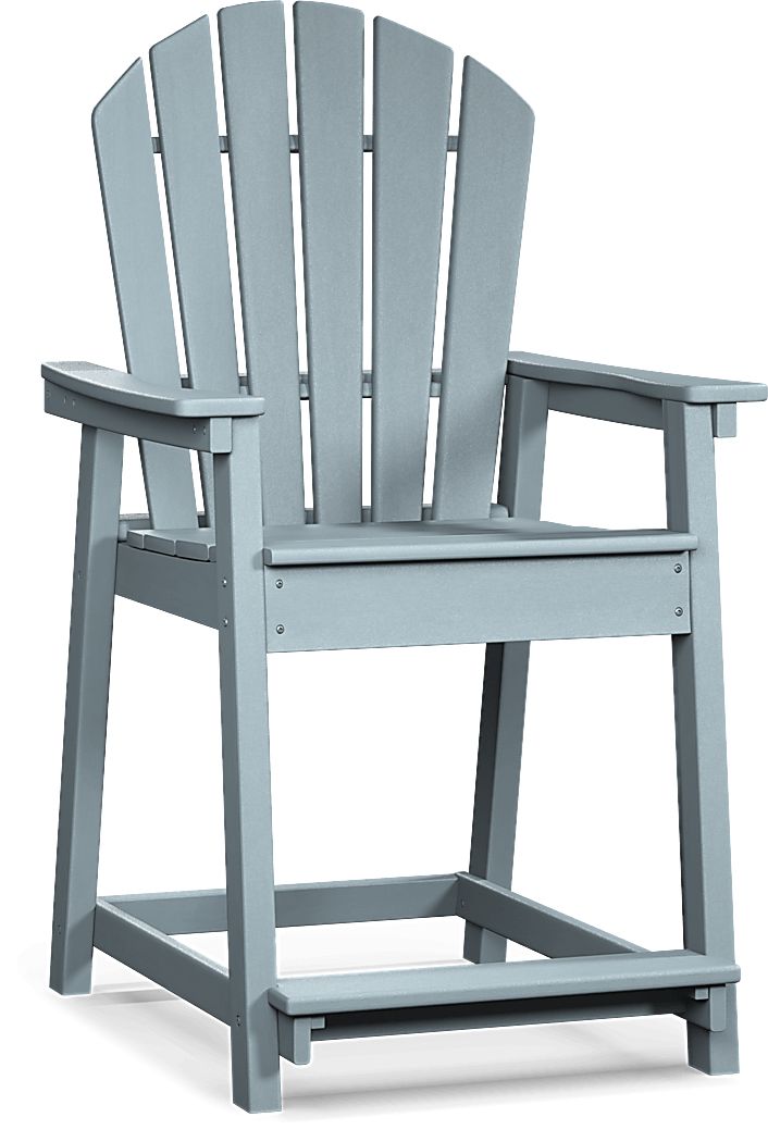 Addy Sky Outdoor Balcony Adirondack Stool Rooms To Go   Addy Sky Outdoor Balcony Adirondack Stool 76314485 Image Item