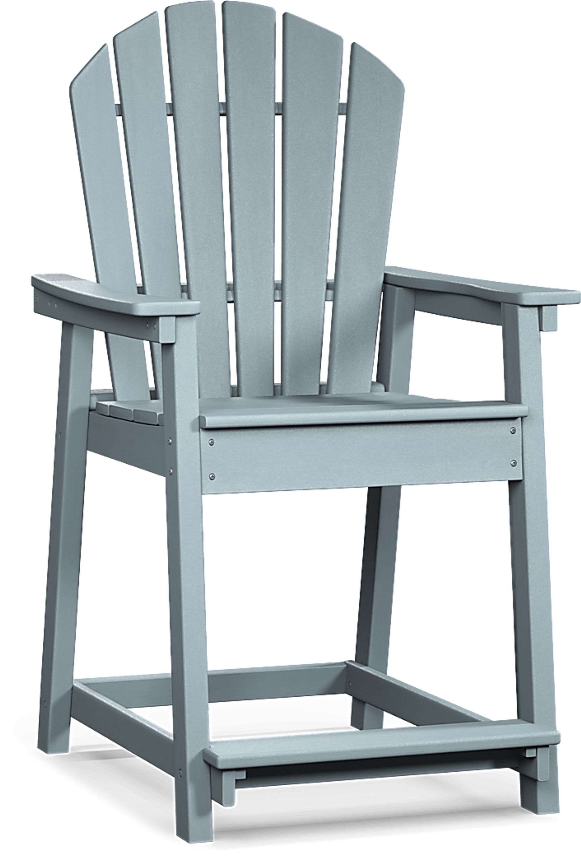 Addy Sky Outdoor Balcony Adirondack Stool - Image 1