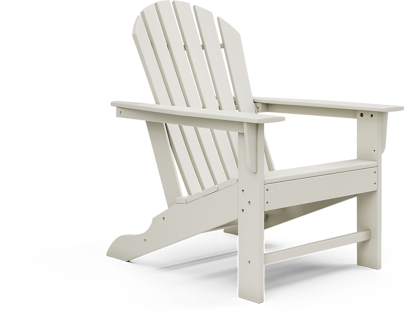 Addy White Outdoor Adirondack Chair