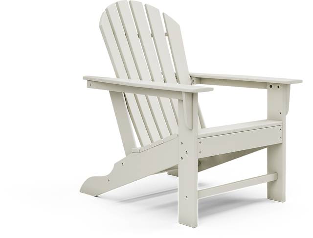 Addy White Outdoor Adirondack Chair - Thumbnail - Image 1