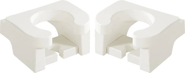 Addy White Outdoor Cup Holder, Set of 2 - Thumbnail - Image 1
