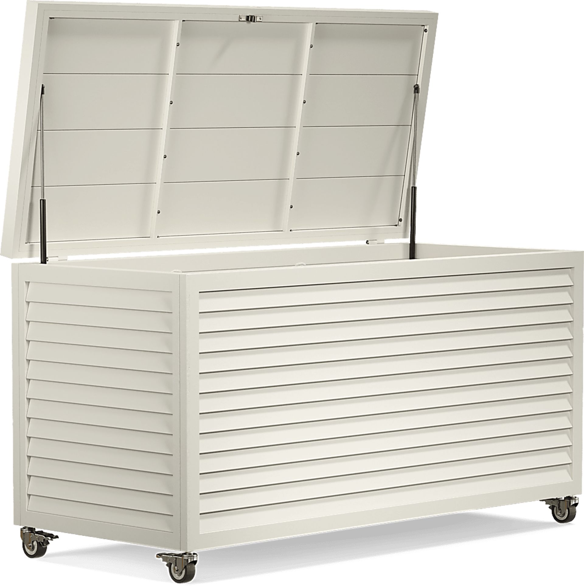 Addy White Outdoor Storage Box - Image 3